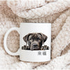 【馬克杯】卡斯羅犬 - 狗狗躲貓貓系列| MIT | 客製印刷 | 免費修圖 | 1個都能客製化 - 科研美學 SciMart