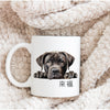 【馬克杯】杜賓犬 - 狗狗躲貓貓系列| MIT | 客製印刷 | 免費修圖 | 1個都能客製化 - 科研美學 SciMart