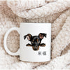 【馬克杯】德國短毛指示犬- 狗狗躲貓貓系列| MIT | 客製印刷 | 免費修圖 | 1個都能客製化 - 科研美學 SciMart